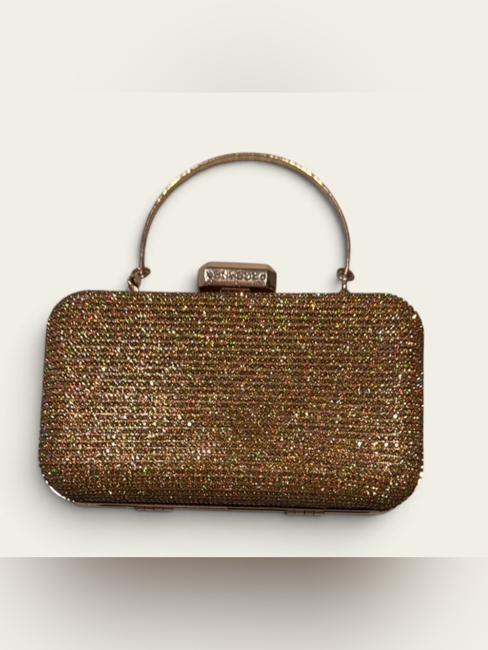 Gold Wristlet Clutch for Special Occasions